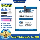 Аккумулятор LOSONCOER LTF26A 100% мА ч для LeTV LeEco Le Pro 3 LTF26A AI X650 6200 дюйма X650 X651 X653 X656 X658 X659, 5,5 оригинал