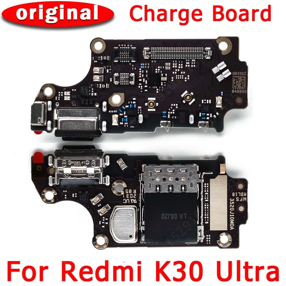 

Original usb charge board for xiaomi redmi K30 Ultra charging port pcb ribbon plate dock connector flex replacement spare parts