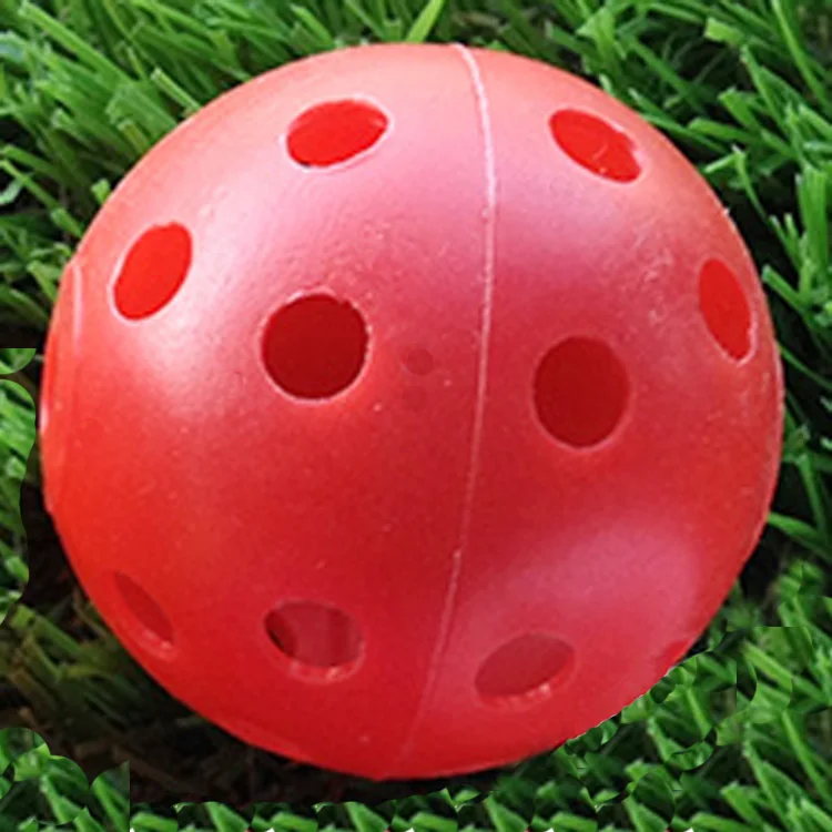 Brand New 70pcs 7 Colors Air Flow Golf Ball Practice Plastic Perforated | Спорт и развлечения