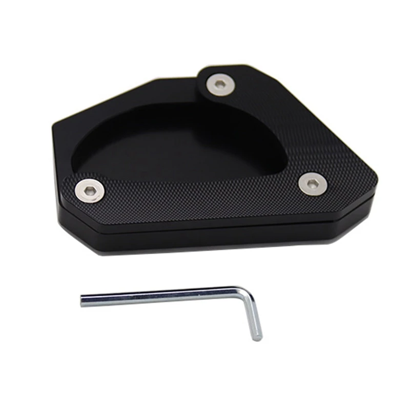 

Motorcycle Foot Bracket Extension Side Stand Enlarge Pad Non-Slip for Suzuki V-STROM 650XT DL650 2004-2020