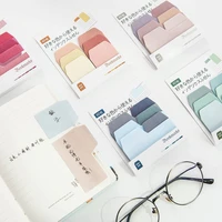 60 sheets multi color sticky notes mini bookmark index stickers memo pad for office file planner agenda school student a6662