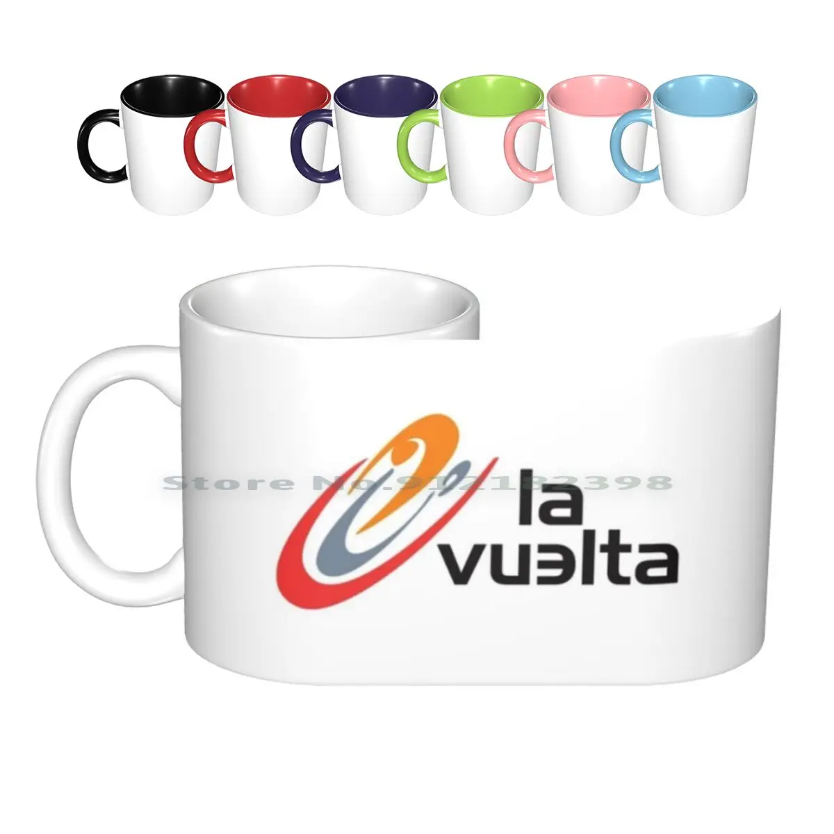 

Керамические кружки Vuelta A Espana, кофейные чашки, Кружка для молока и чая, велосипедная кружка Vuelta A Espana Велоспорт Bi, велосипедист, Лидер продаж