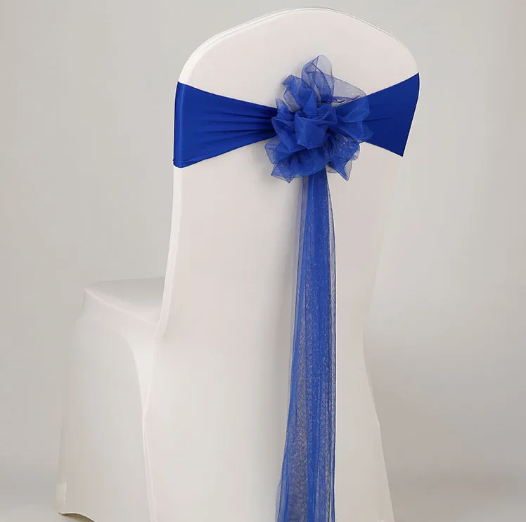 Бесплатная доставка Свадебная лента стул пояс/банты для стульев/свадебные