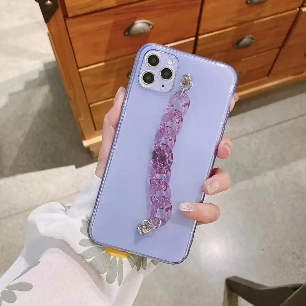Флуоресцентный браслет мягкий ТПУ противоударный чехол для телефона VIVO X27 S5 X23 Z6