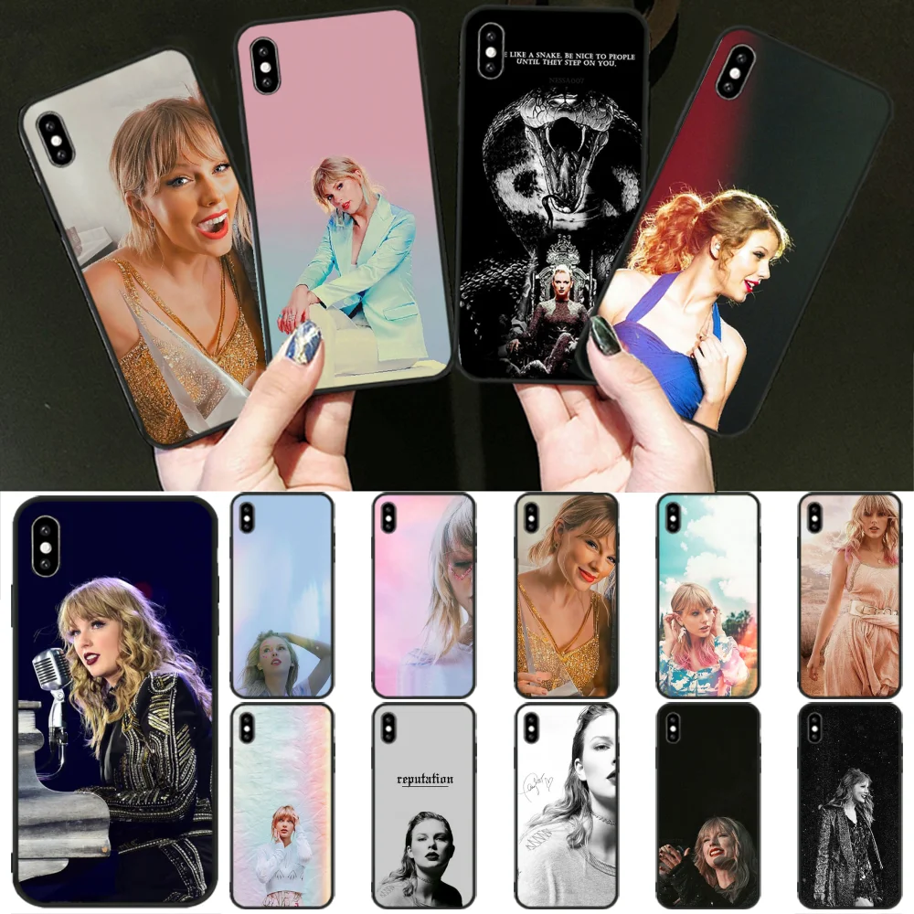 Чехол для телефона LJHYDFCNB Taylor singer DIY с принтом чехол iPhone 11 pro XS MAX 8 7 6 6S Plus X 5 5S SE