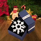 Многофункциональный гаечный ключ в виде снежинки, 18 в 1, с футляром для хранения