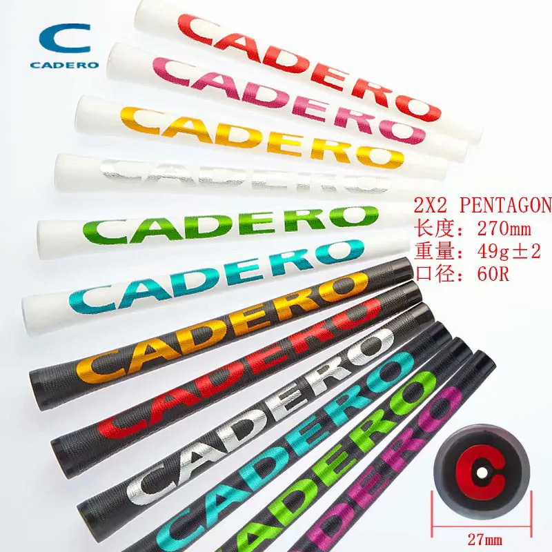 new CADERO 2X2 PENTAGON Golf grips High quality rubber irons wood 6 colors 13pcs/lot clubs standard | Спорт и развлечения