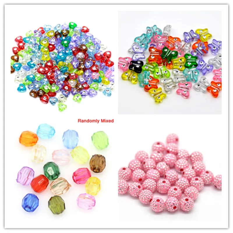 DoreenBeads акриловая вставка бусины в виде цветка для ювелирных изделий своими