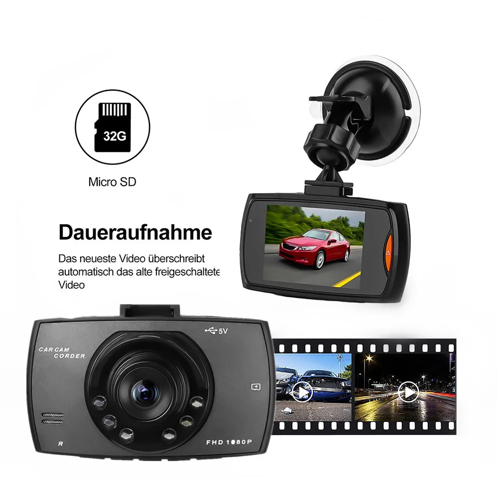 Автомобильный видеорегистратор с функцией ночного видения g сенсор зеркальная