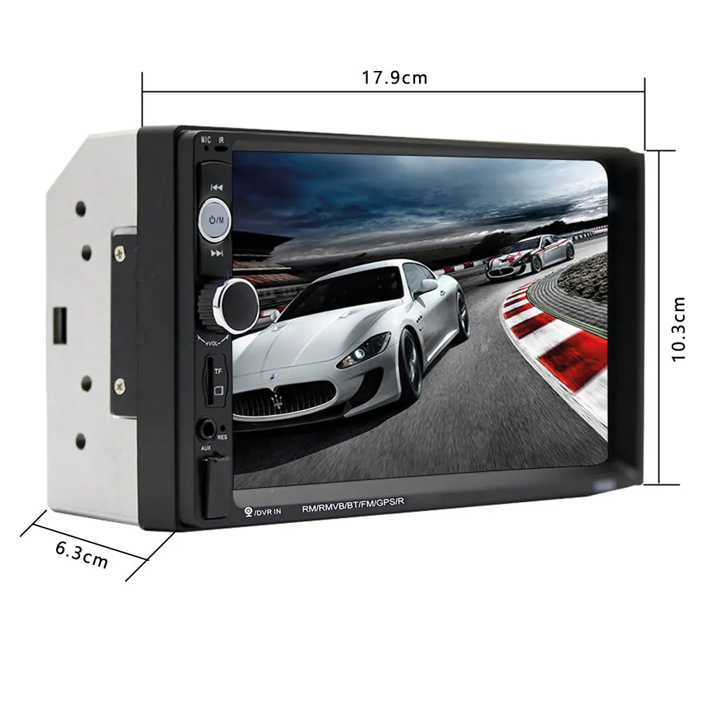 2 Din автомагнитола 7 &quotHD Авторадио мультимедийный плеер 2DIN сенсорный экран Авто