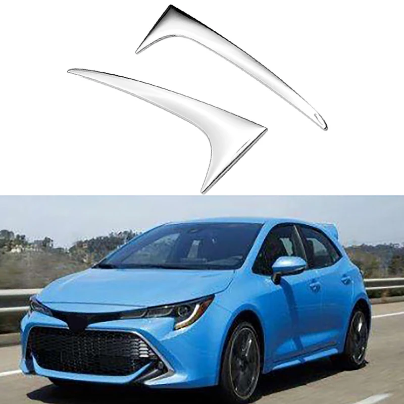 Для Toyota Corolla E210 2019 2020 хэтчбек ABS хром задний спойлер боковая Тройная