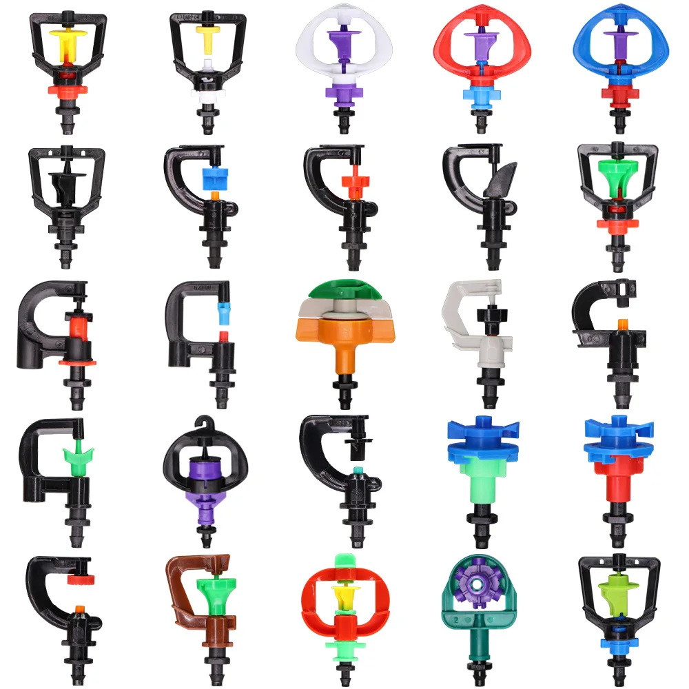 MUCIAKIE 24 Kinds of Garden Sprinklers Nozzles with 1/4'' Ba