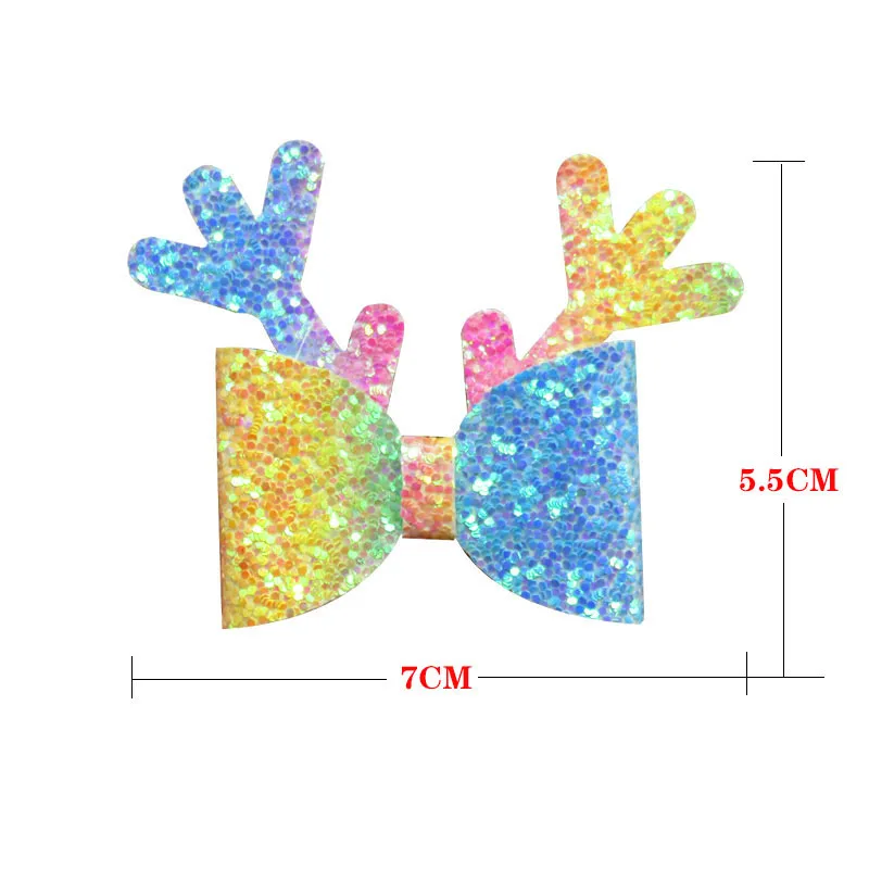 1 шт. детская эластичная повязка для волос с блестками |