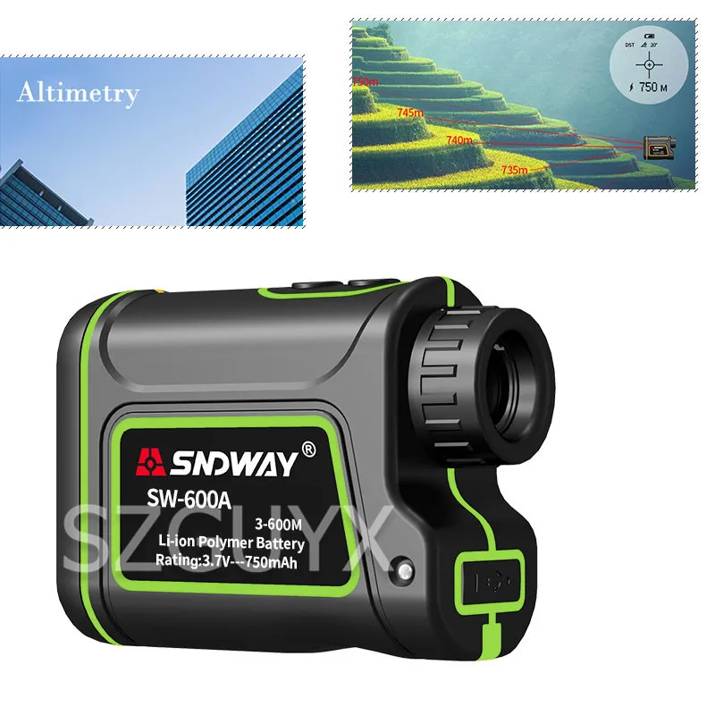 3m-1500m High-precision outdoor survey laser rangefinder Ranging Altimetry Angle measurement Telescope measuring instrument | Инструменты