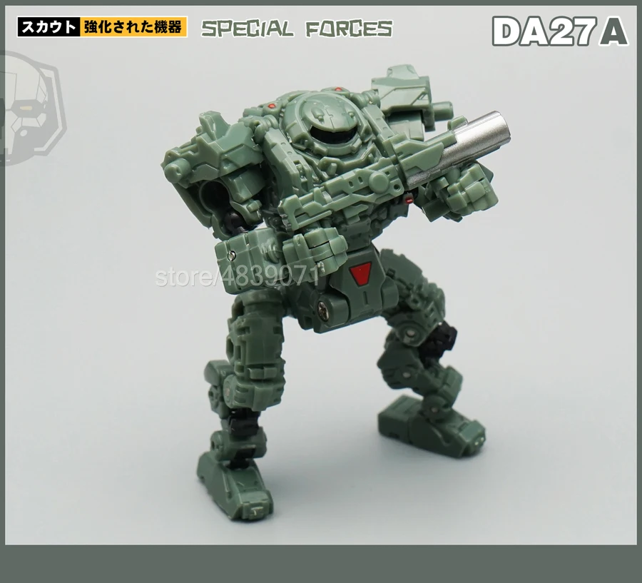MFT DA27 DA27A DA27C Diaclone трансформация мощность ed-suit power Suit черный мех Solider Lost Planet фигурка игрушка