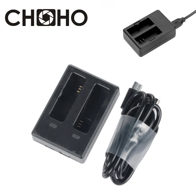 Аксессуары для камеры SJ8 батарея двойное зарядное устройство USB светодиодный