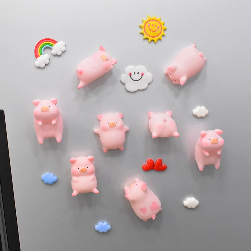 

Web Celebrity Lulu Pig Magnetic Refrigerator Lovely Doll Mini 'Of 3 D Decorative Household Act The Role Ofing Is Tasted