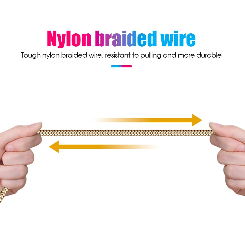 USB кабель для быстрой зарядки Type C и передачи данных на Android Micro мобильный телефон