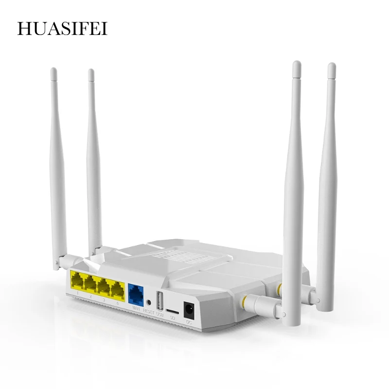 HUASIFEI 3G4G 5G LTE CPE/маршрутизатор 1200 Мбит/с 5g Wifi маршрутизатор со слотом для Sim-карты 11AC модемный маршрутизатор Sim внешние антенны порт WAN/LAN