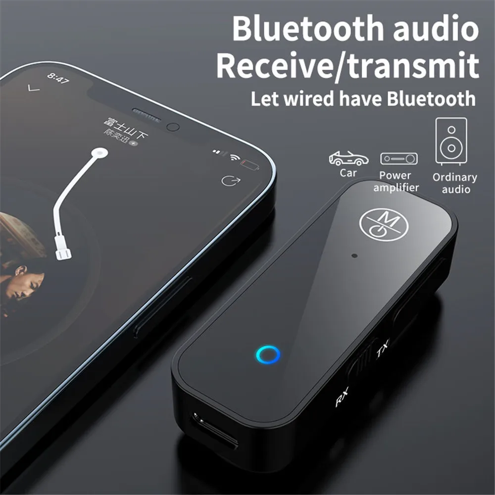 

Bluetooth-адаптер Kebidu 1 real 3,5 мм Aux bluetooth прием/Передача аудио интерфейса стереоприемник для ТВ-приставки автомобилей