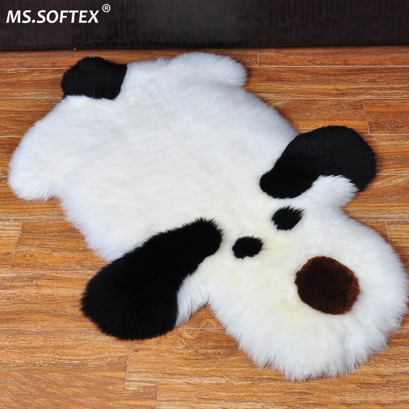 MS.Softex Искусственная овчина плюшевые меховые подушки для сиденья Мультяшные