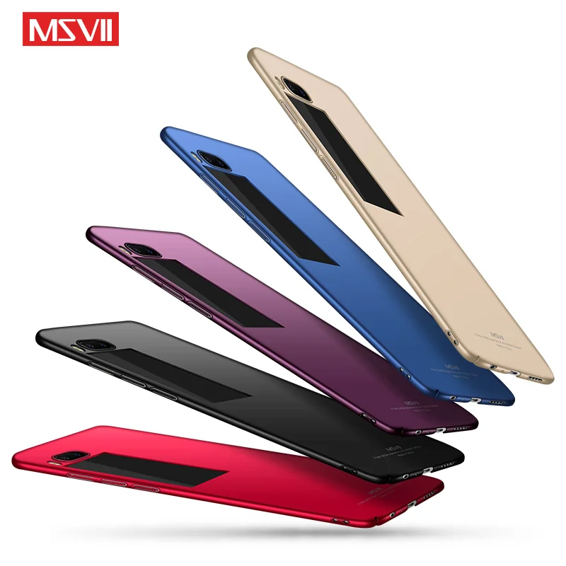 MSVII Чехлы для Meizu Pro 7 Чехол тонкий матовый чехол Pro7 Plus жесткая задняя панель из