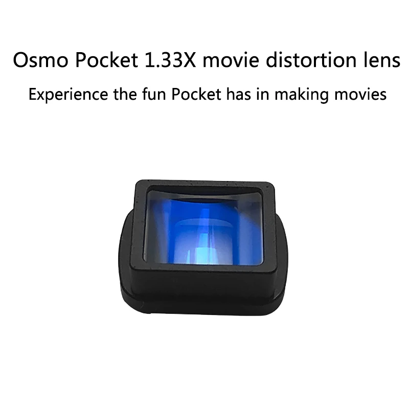 1.33X анаморфный пленочный объектив для Dji Osmo Pocket Ptz камеры | Электроника
