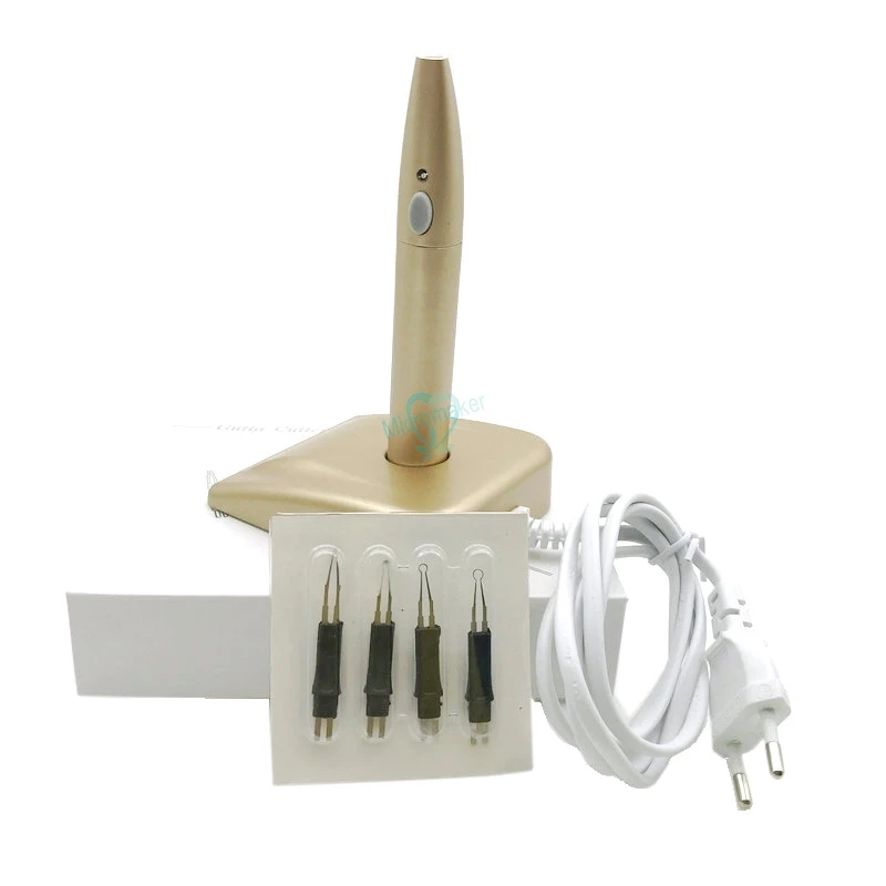 

High Quality 4Tips with Dental Gutta Percha Tooth gum Cutter Endo Gutta Cutter gutta percha dissolved breaker cutter for 5colors