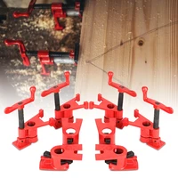 4 set 26 5mm 34 quick release wood gluing pipe clamp heavy duty wide base iron wood metal clamp set woodworking workbench