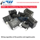 1 шт. CBB61 конденсатор вентилятора кондиционера 1,21,522.533.544.55678UF пусковой конденсатор