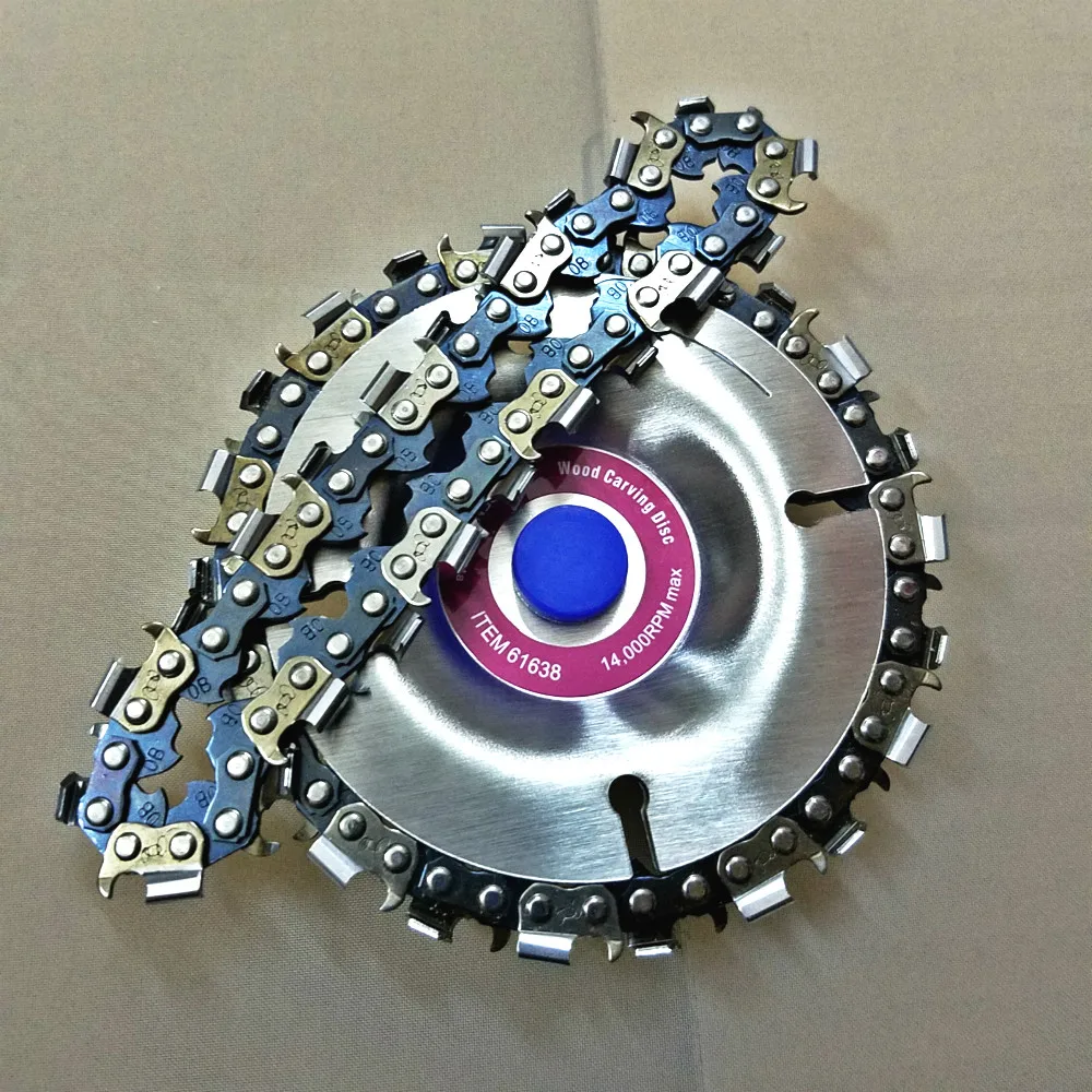 4 дюйма резьба по дереву дисковый отрезает цепь 22 зуб шлифовальник диск тонкой