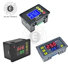 Модуль платы цифрового реле задержки таймера цикла, 12 В, 24 В переменного тока, 110 В, 220 В переменного тока, микрокомпьютер, таймер, контроллер, реле задержки, переключатель модуля