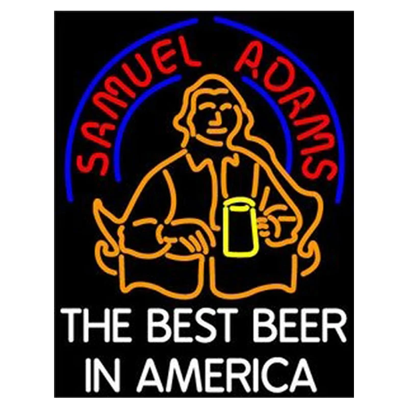 Фото Самуэль Адамс Лучшее пиво в Америке на заказ Настоящая стеклянная трубка ручной
