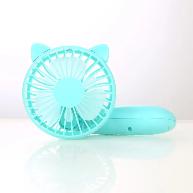 Портативный карманный мини вентилятор USB охлаждающий ручной дорожный кулер с