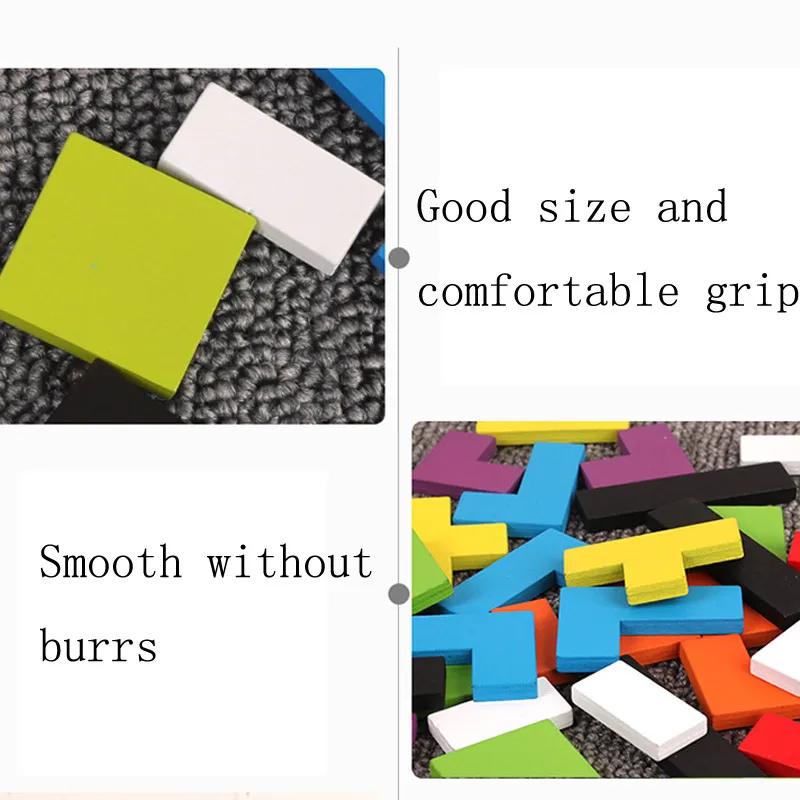 Деревянная игрушка пазл красочные 3D математические игрушки игра для детей