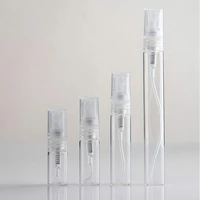 10pcslot 2ml 3ml 5ml10ml mini protable glass spray perfume bottle small refillable sample perfume atomizer bottles