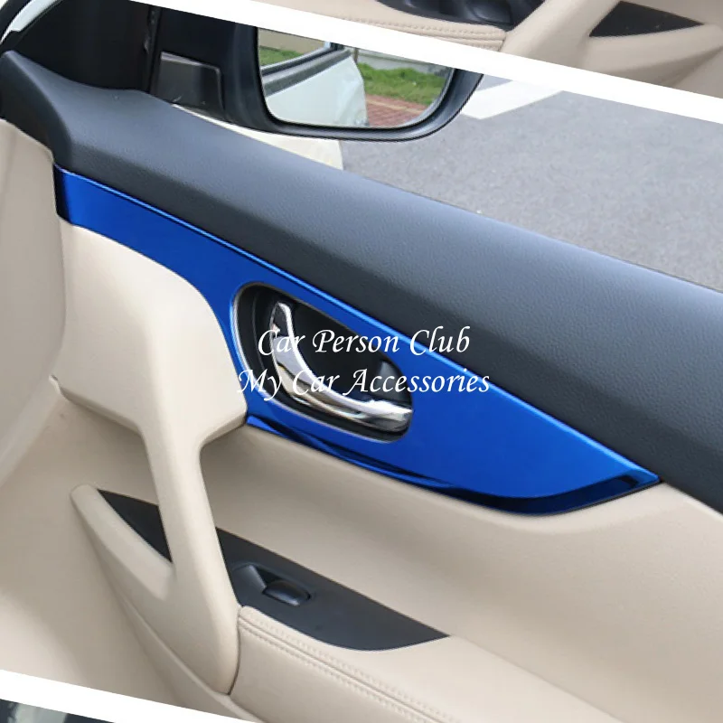 Нержавеющая сталь внутренняя дверная ручка чаша рамка панель Крышка отделка