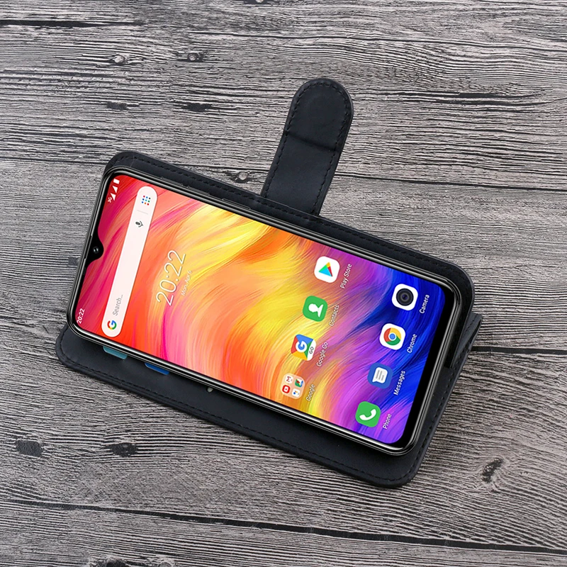 Alesser для Ulefone Note 7 Power 6 кожаный чехол флип с палочкой защитный мобильного телефона