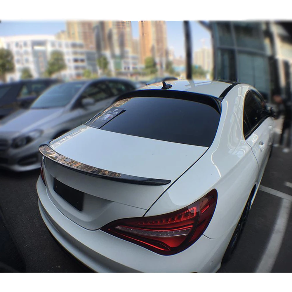 Задняя Крышка багажника задняя крыша окно спойлер крыло для Mercedes Benz C117 CLA250 CLA45 AMG
