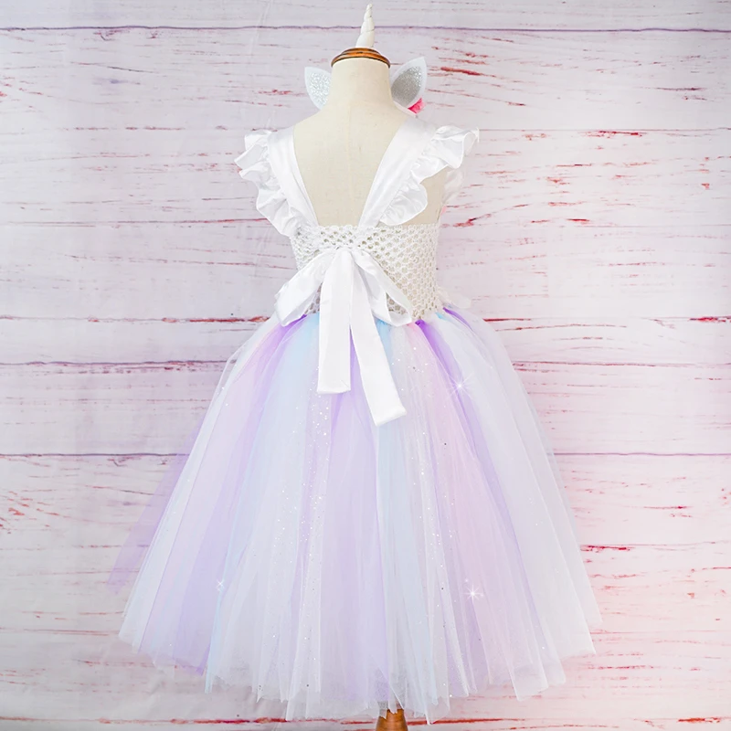 Платье-пачка детское летнее с повязкой на голову ручной работы | Детская одежда и