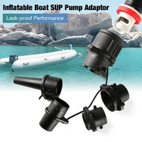 universal kayak air valve adapter multi functional leak proof rubber boat inflatable connector for surfboard boat accessories