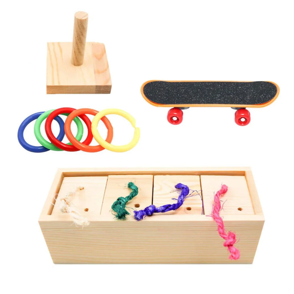 

1 Set Pet Bird Foraging Toys Parrot Training Toys Bird Chewing Playthings
