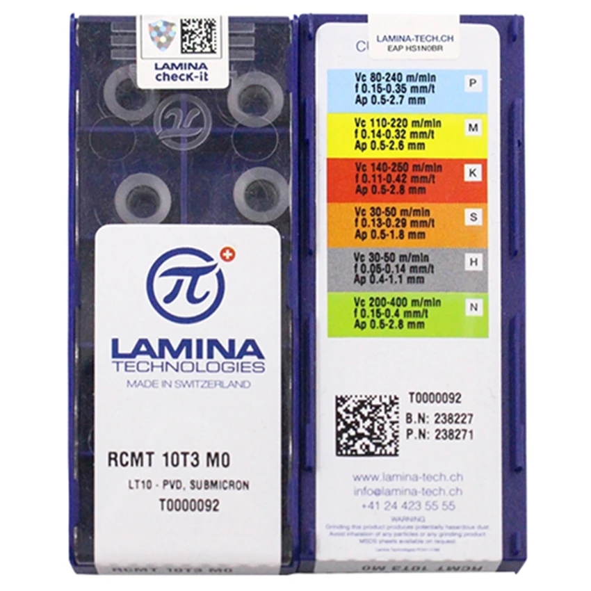 RCMT0602MO LT10 / RCMT0803MO RCMT10T3MO RCMT1204MO R3 R4 R5 R6 ЧПУ карбдная Вставка 10 шт./кор. | Инструменты