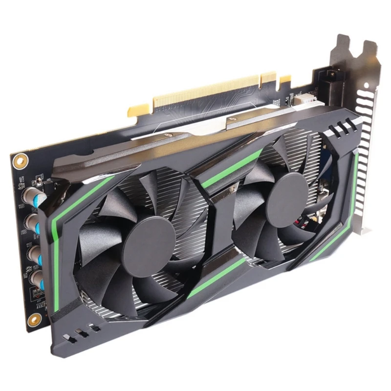 Графическая карта GTX550Ti 6 ГБ DDR5 совместимый с HDMI интерфейс двойным охлаждающим
