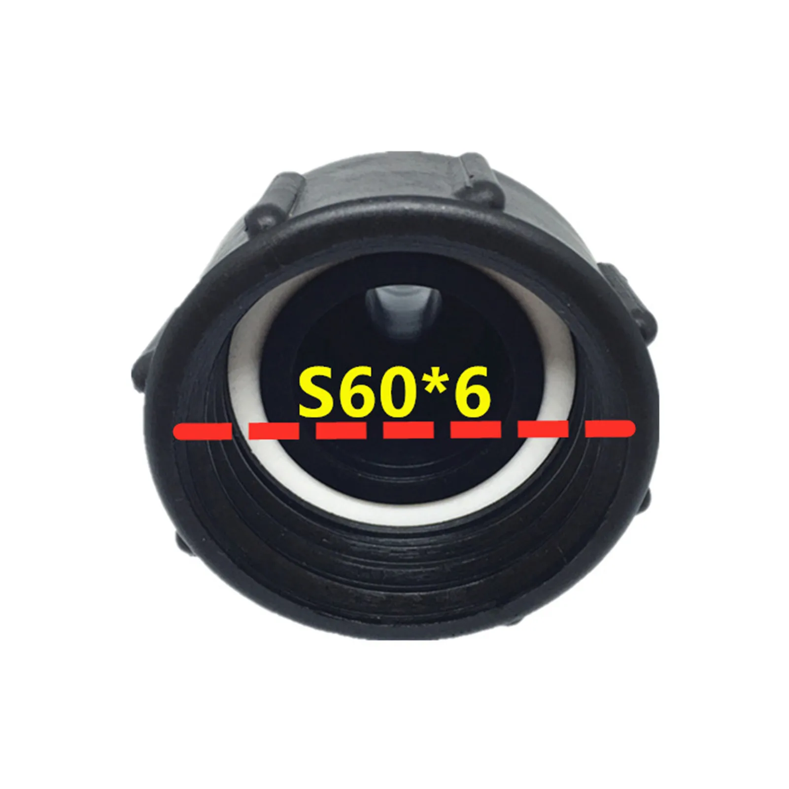 Адаптер резервуара IBC толщиной 60 мм резьба на цилиндре соединитель клапана выход