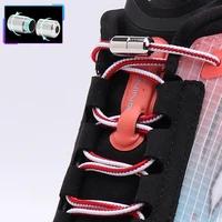 new no tie shoe laces round shoelaces for sneakers elastic laces without ties kids adult quick shoe lace rubber bands