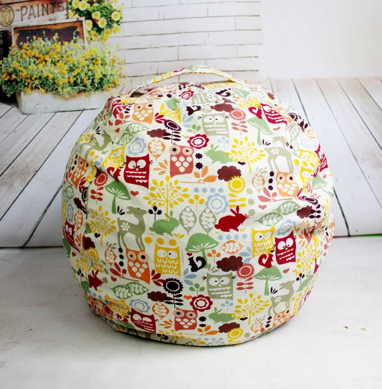 Plush toy children take bags lazy sofas chair stools canvas |