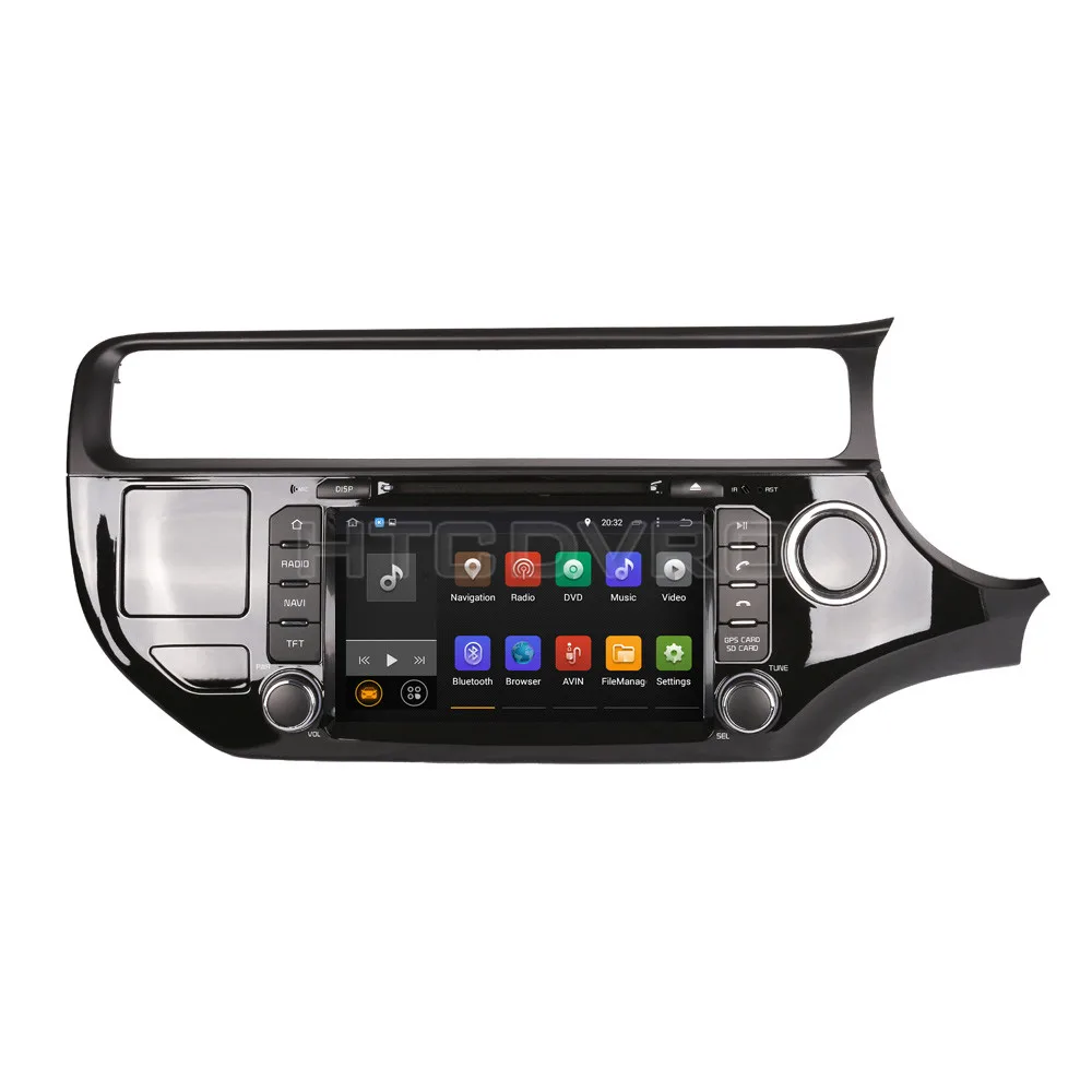 YMODVHT 8 дюймов 4G Восьмиядерный Android 9 0 7 1 автомобильный dvd плеер для Kia Rio 2015