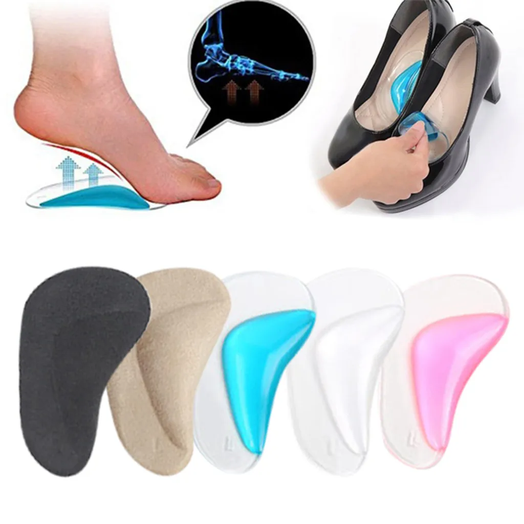 5 пар женские профессиональные ортопедические стельки с подушками подходят для