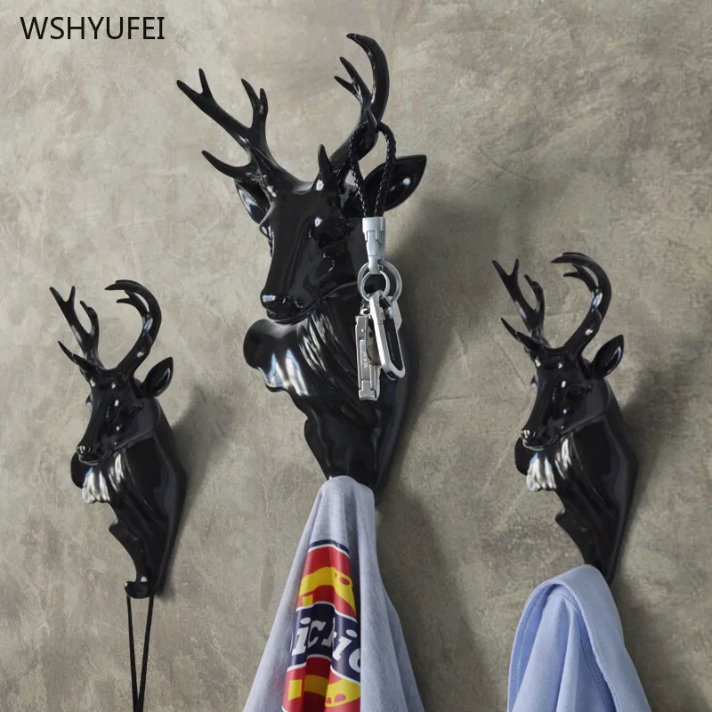 Настенный крючок держатель для сумок декоративный креативная модель из смолы